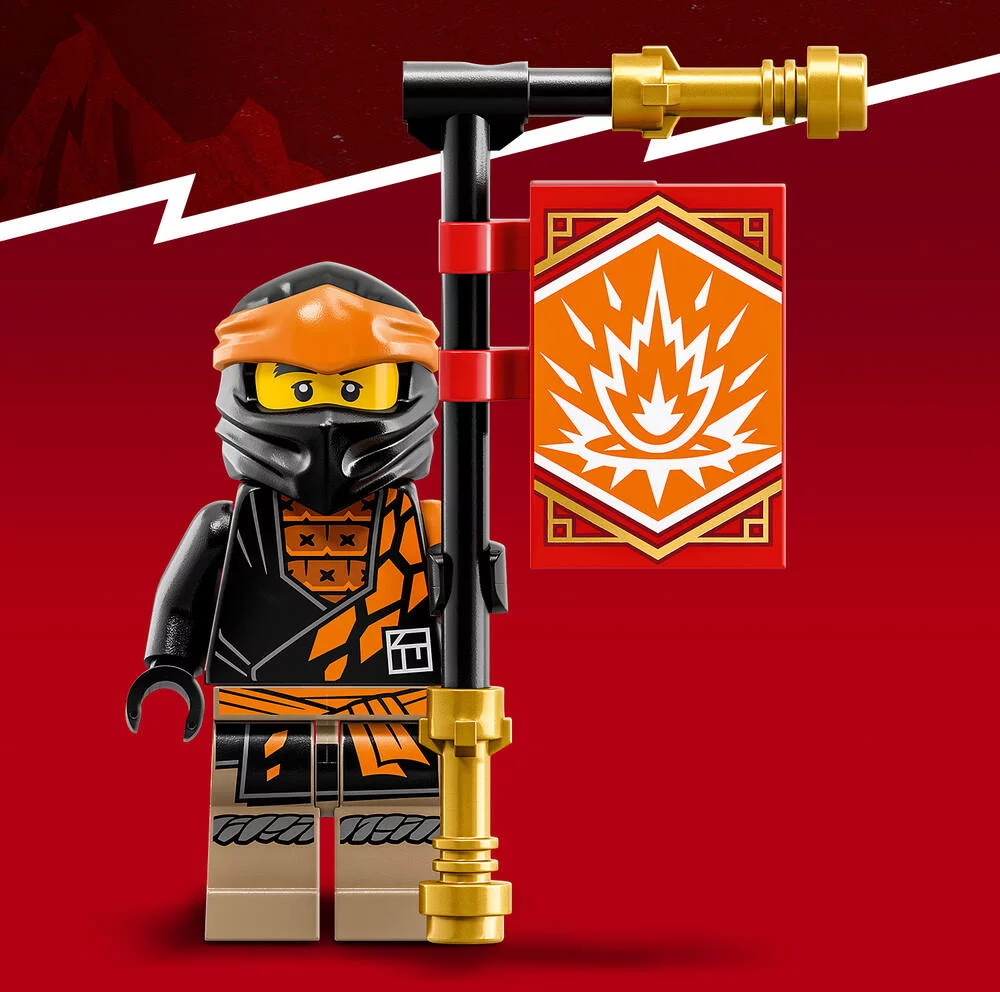 LEGO®NINJAGO® 71782 -LE DRAGON DE TERRE DE COLE - EVOLUTION