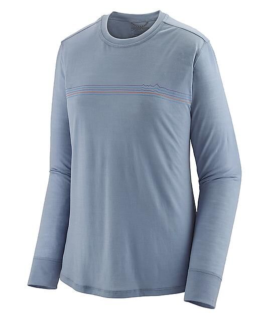 PATAGONIA - T-SHIRT MANCHES LONGUES CAP COOL MERINOS GRAPHIC W