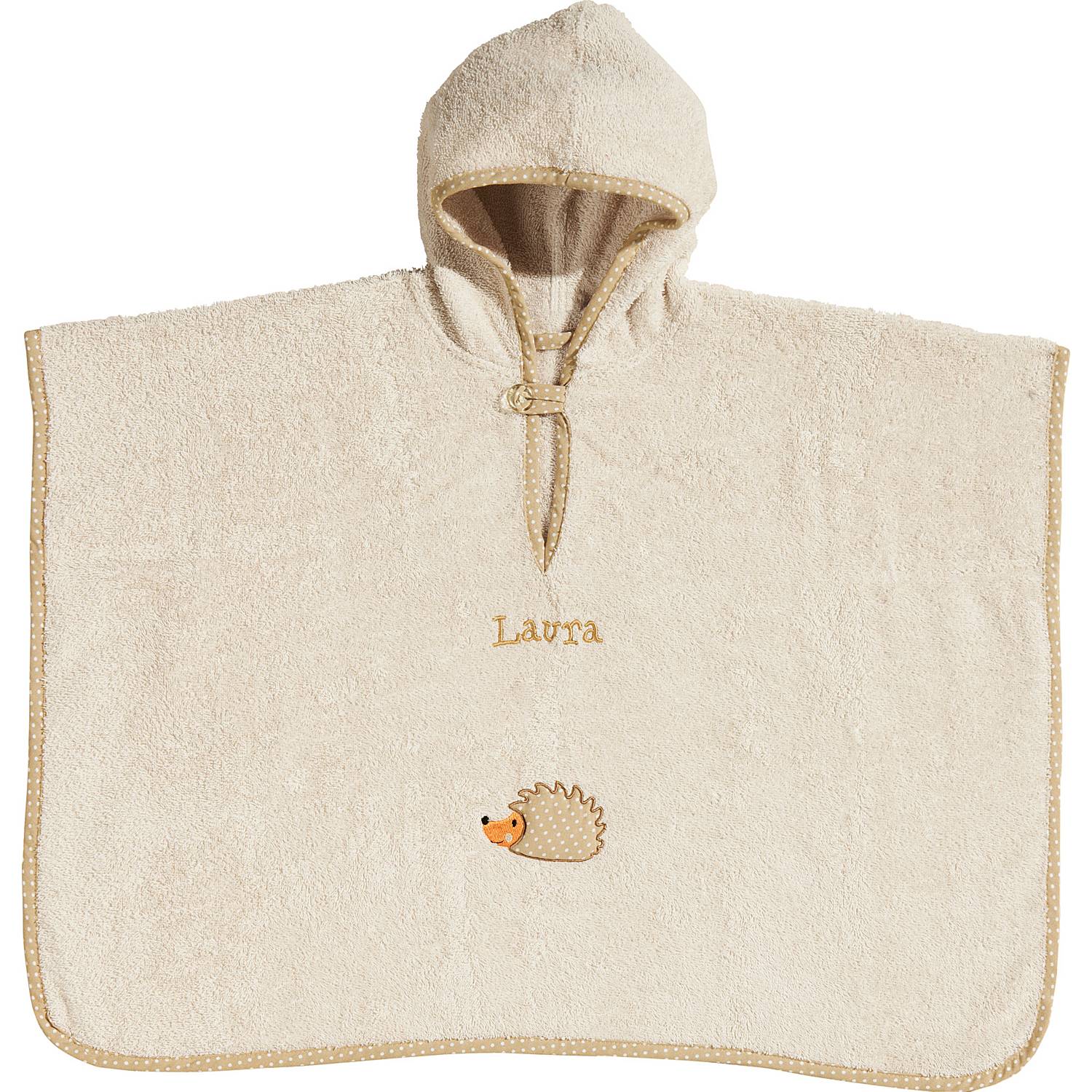 Erwin Müller Walk-Frottier Kinder-Poncho mit Kapuze