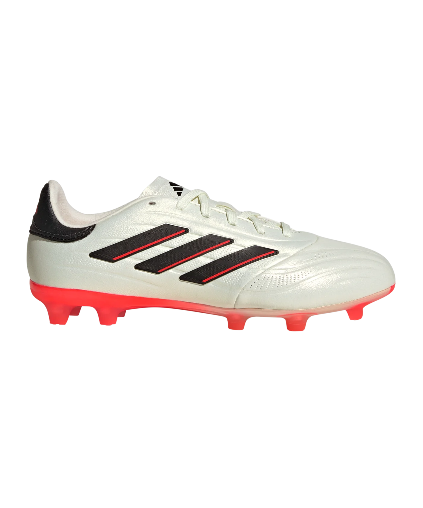 adidas COPA Pure 2 Elite FG Solar Energy Kids Weiss Schwarz Rot