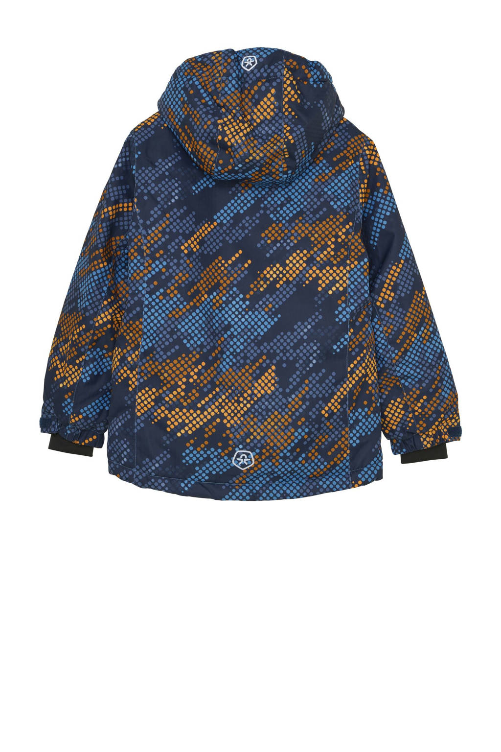 Color Kids ski-jack blauw/geel
