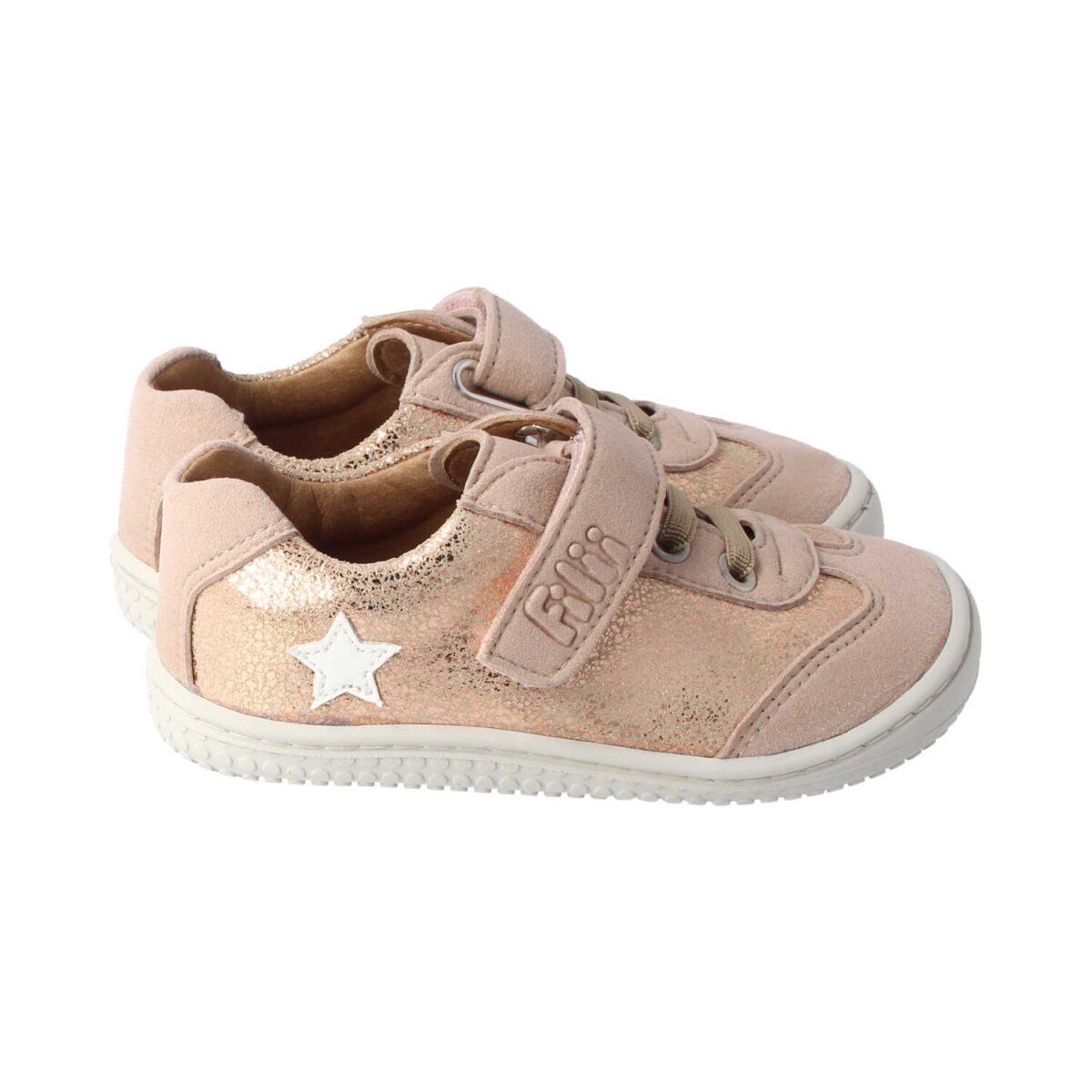 30045-60 ecru glitter SALIIMA nappa leather velcro Weite/M