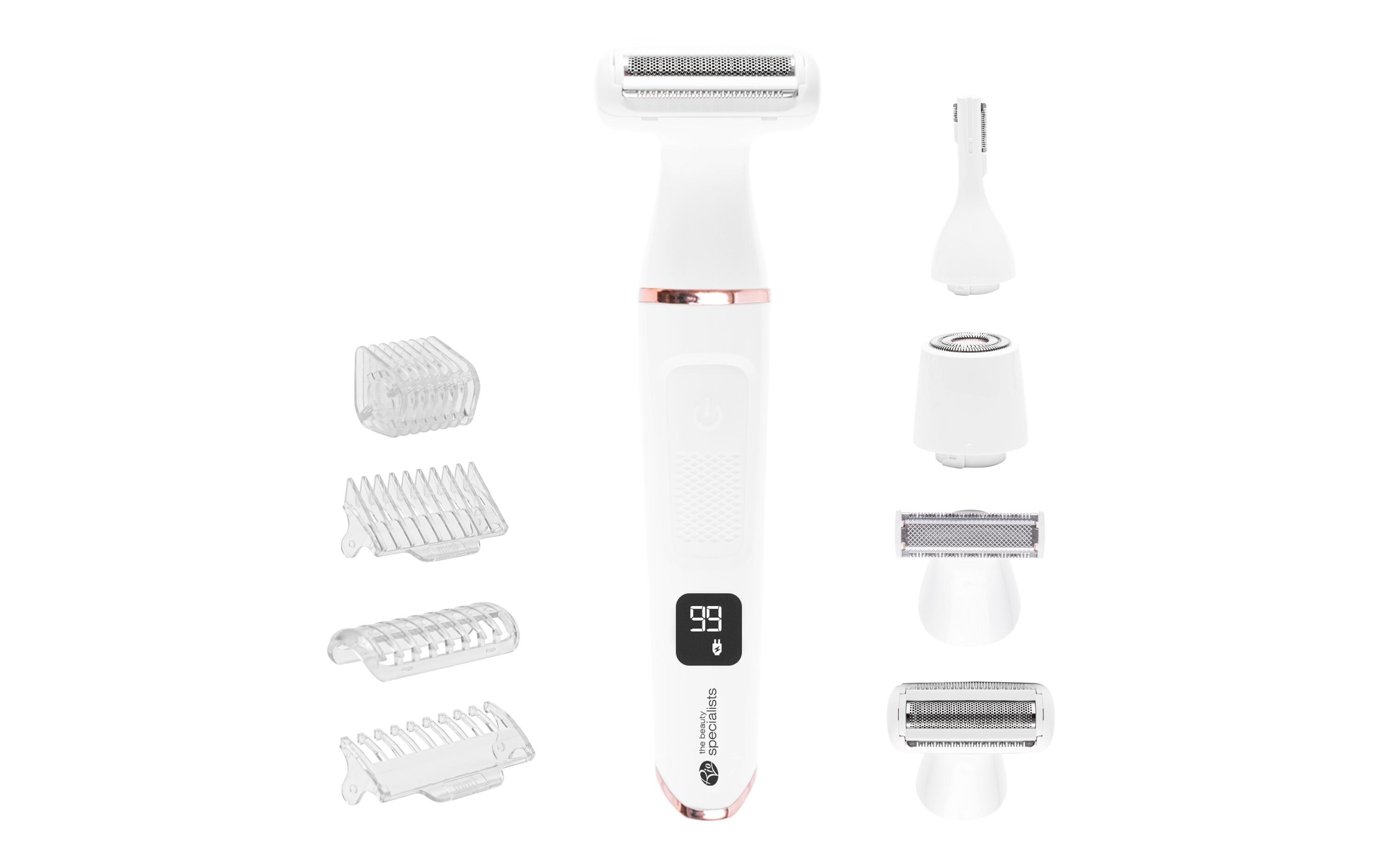 Körperrasierer Go Smooth 4-IN-1Damenrasierer Bikini-Trimmer