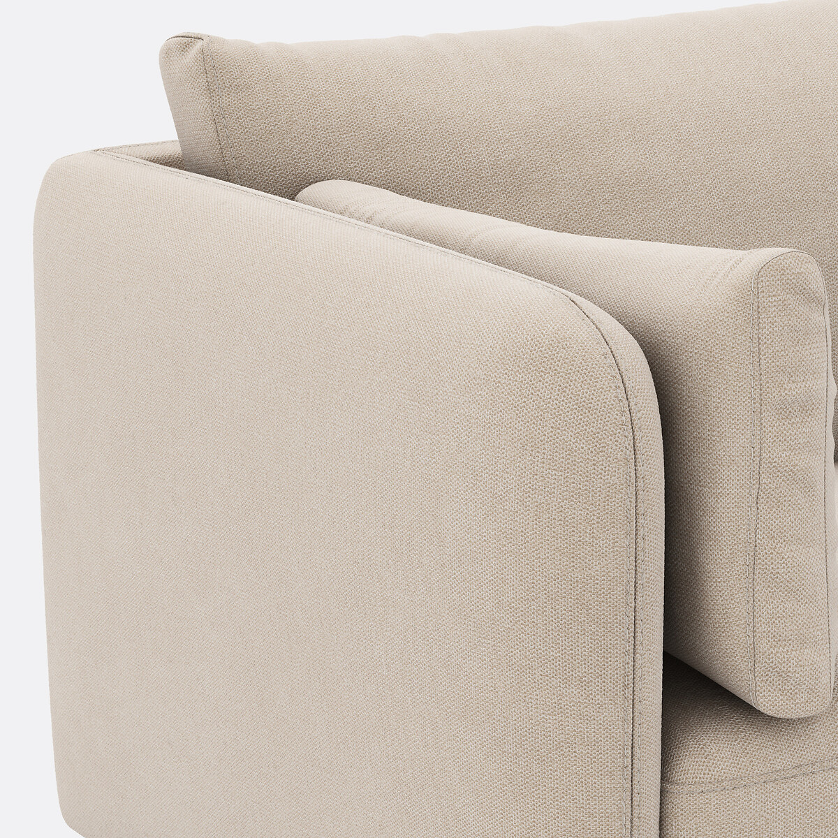 LA REDOUTE INTERIEURS<br>Sofá compacto retangular, tecido texturizado Victor