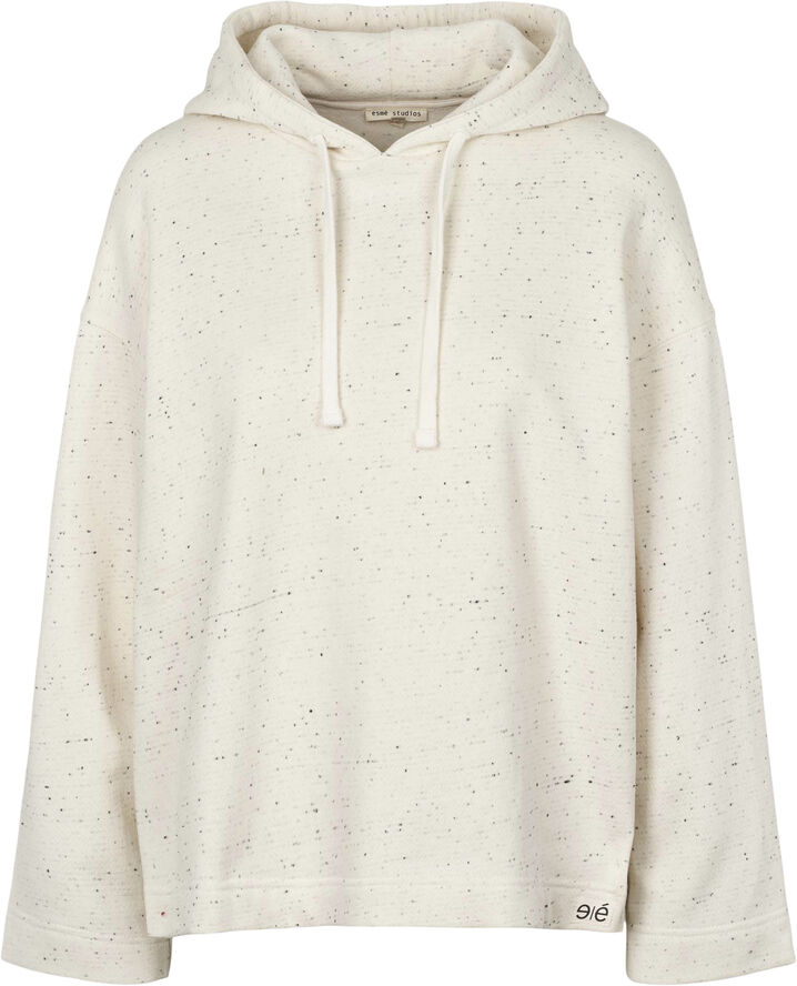 esmé studios ESFrida Hood Sweat GOTS Snow white