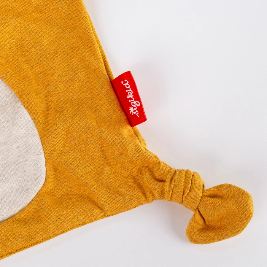 sigikid® Schnuffeltuch Bär Yellow gelb