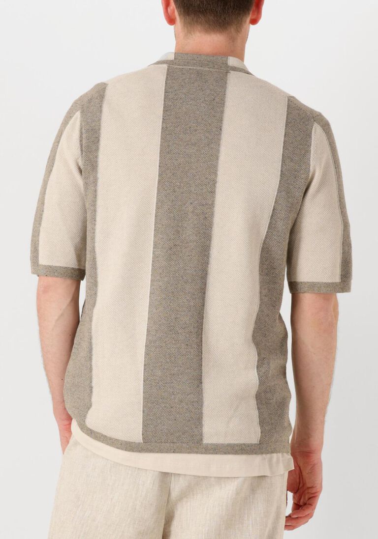 beige profuomo polo polo camp button th