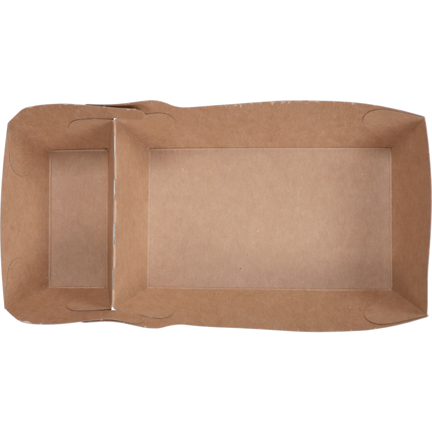 Bak, Karton, A9+1/A22, snackbak, 150x70x35mm, bruin