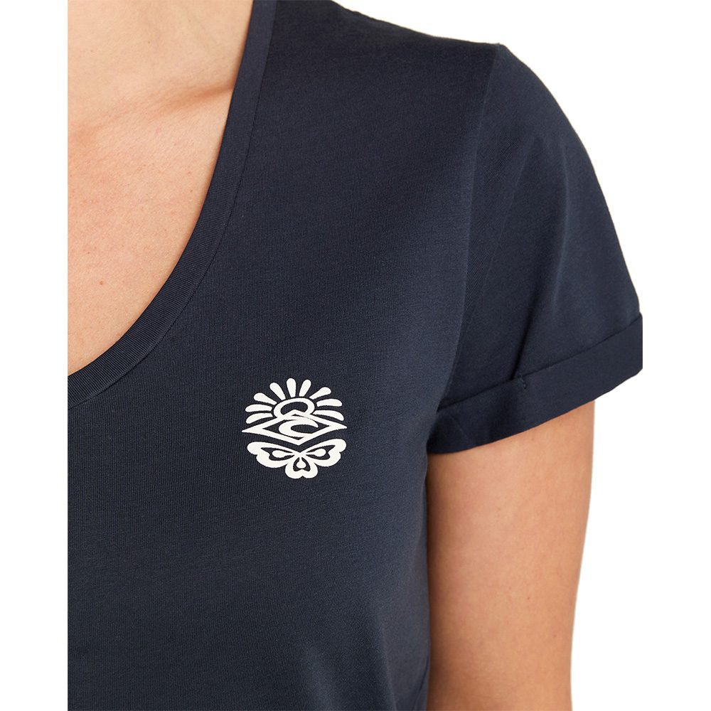 Rip Curl Re-Entry V-Neck T-Shirt Damen navy