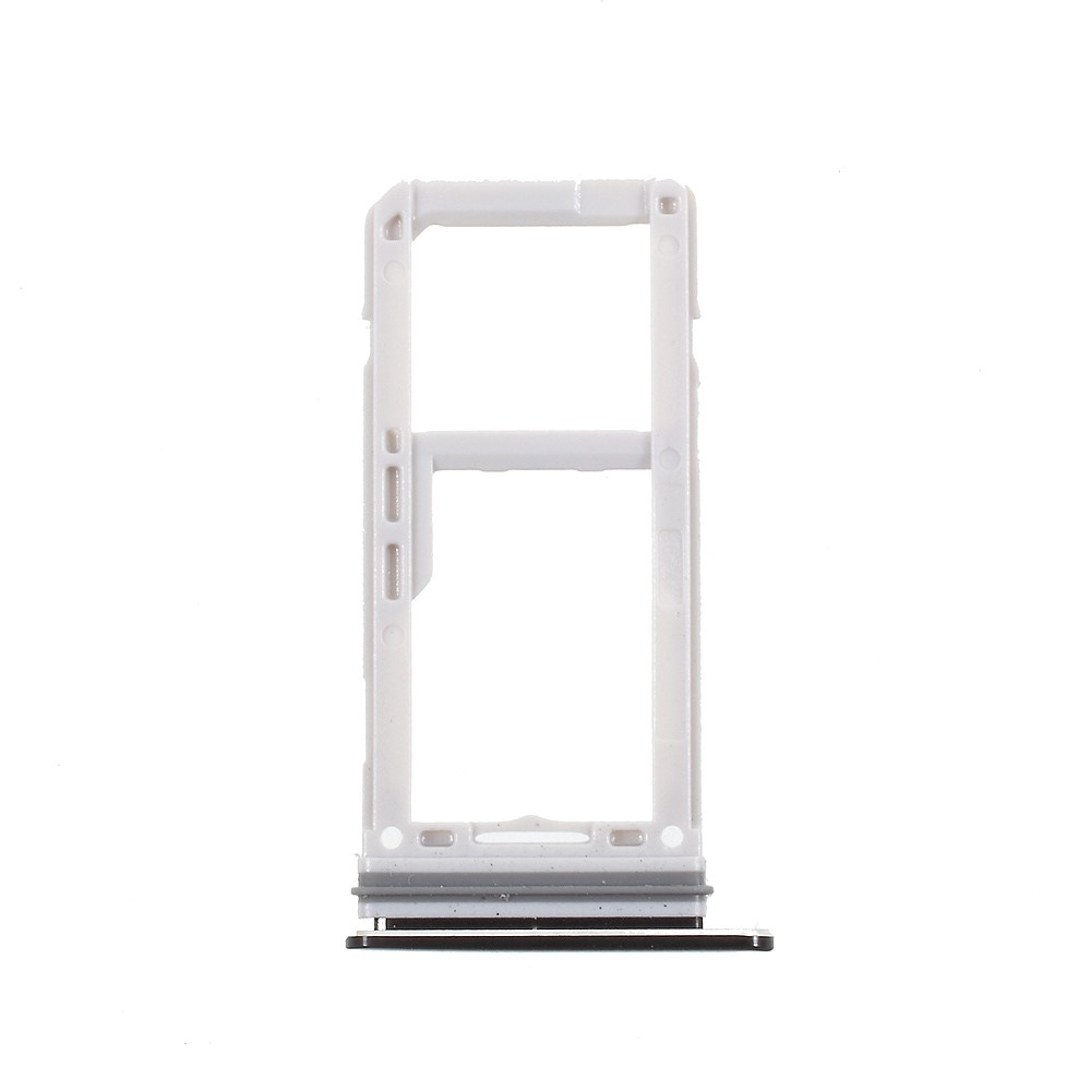 Samsung Galaxy S8 / S8  Plus Sim   Micro SD Tray Karten Schlitten Adapter (OEM) - Schwarz