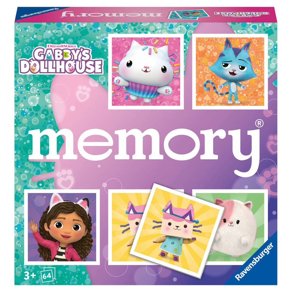 Ravensburger Gabby's Poppenhuis memoryspel