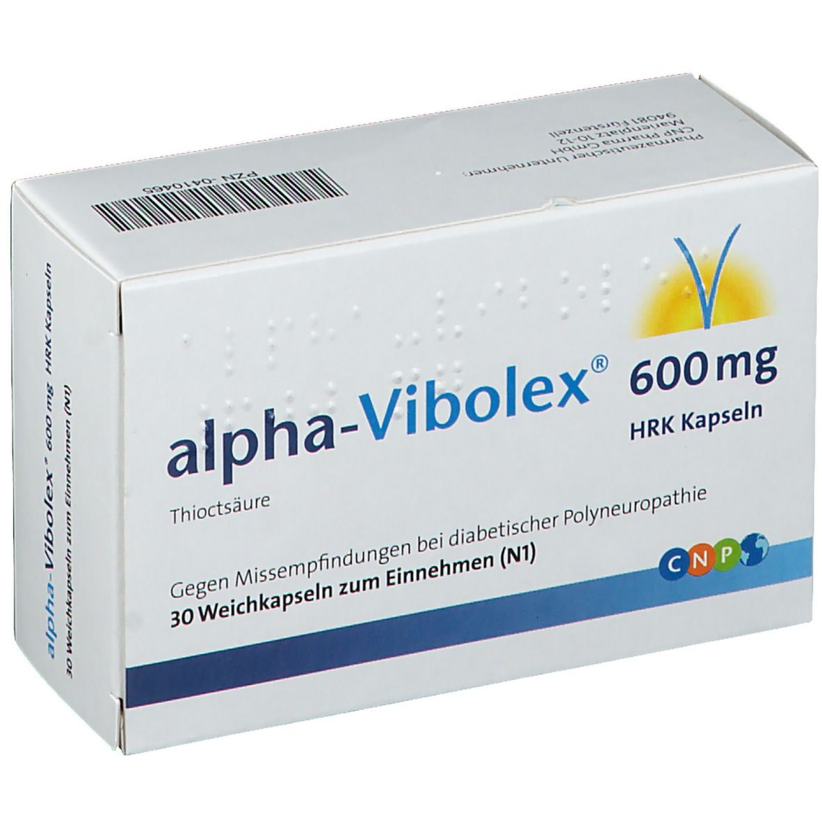alpha-Vibolex® 600 mg Hrk Kapseln