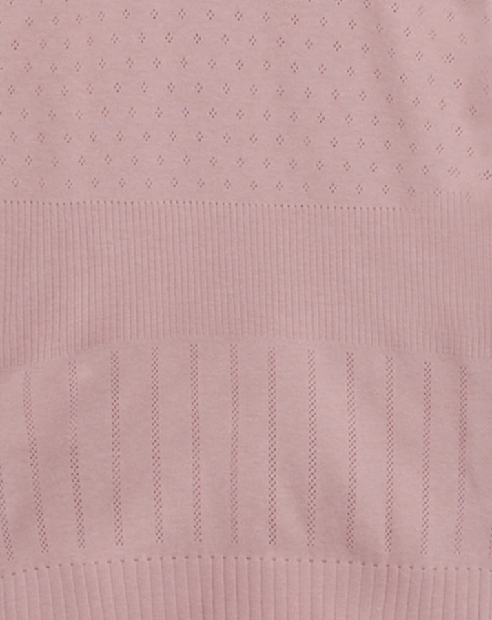 Langarmshirt BASIC DORIA MINI in pale mauve