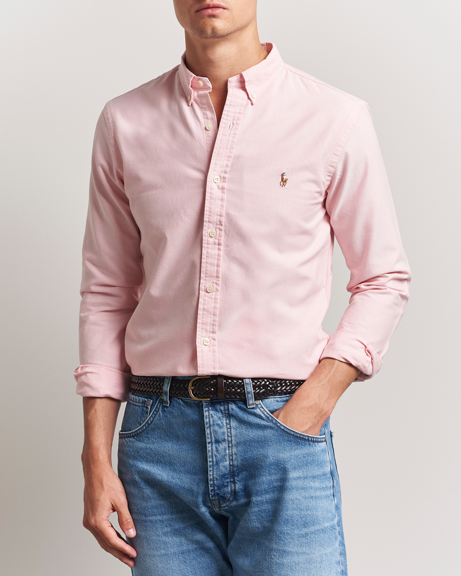 Polo Ralph Lauren Slim Fit Shirt Oxford Pink