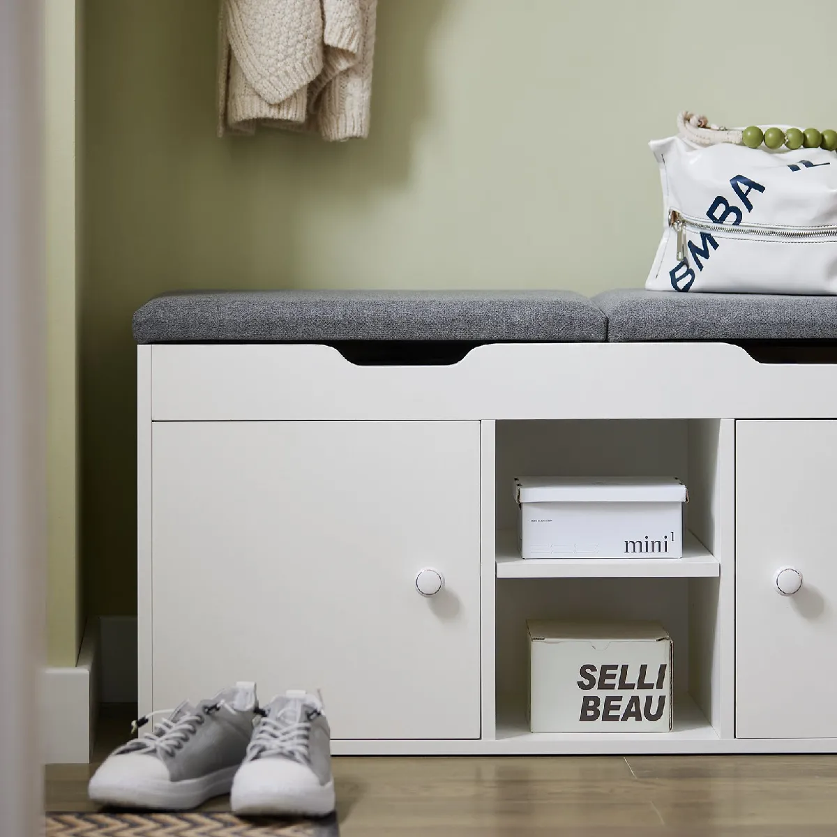 SoBuy Banc à chaussures FSR96-W