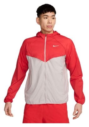Veste coupe-vent Nike Stride Rouge Homme