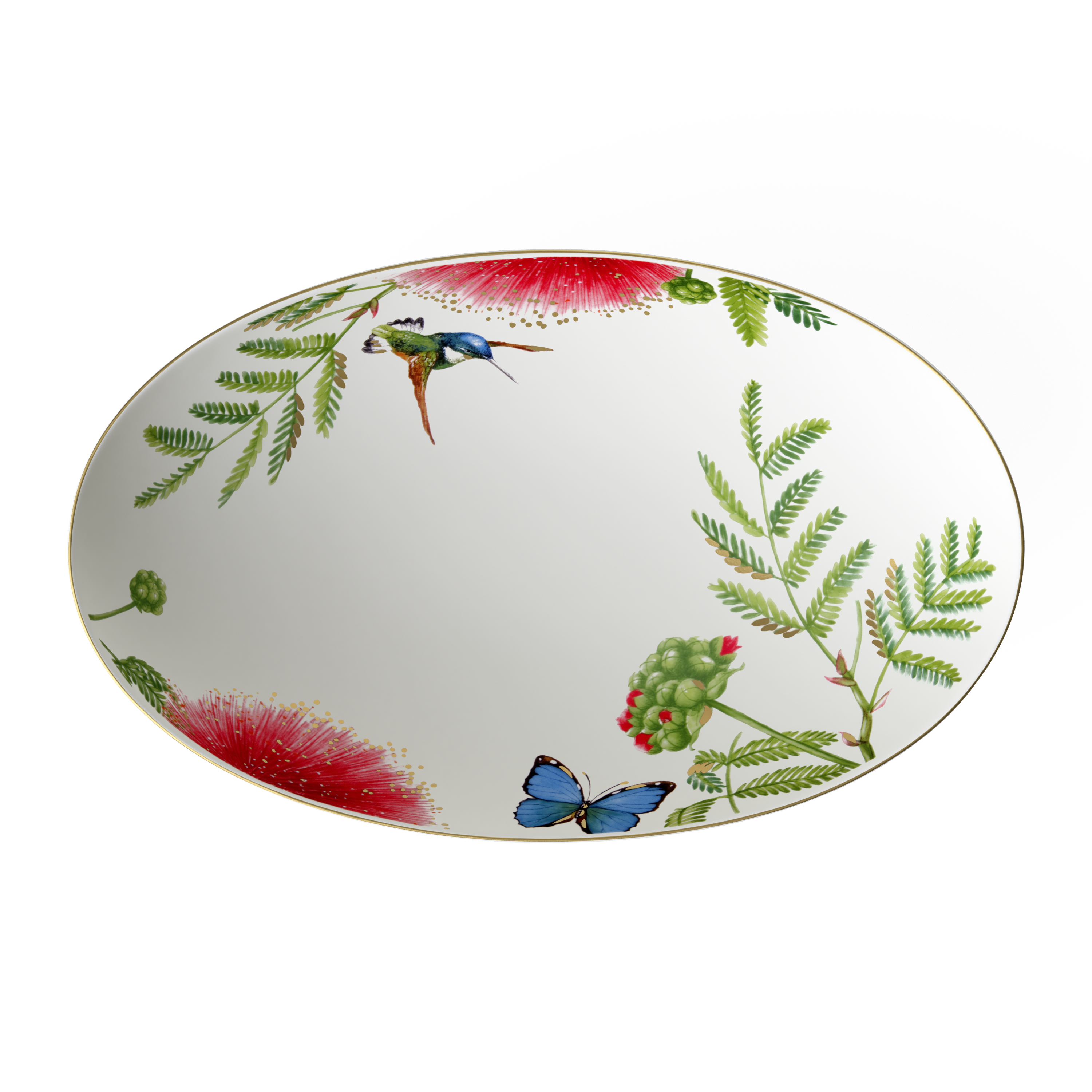 Amazonia Centerpiece bowl Multi-colored, 28.8 oz, Premium Bone Porcelain