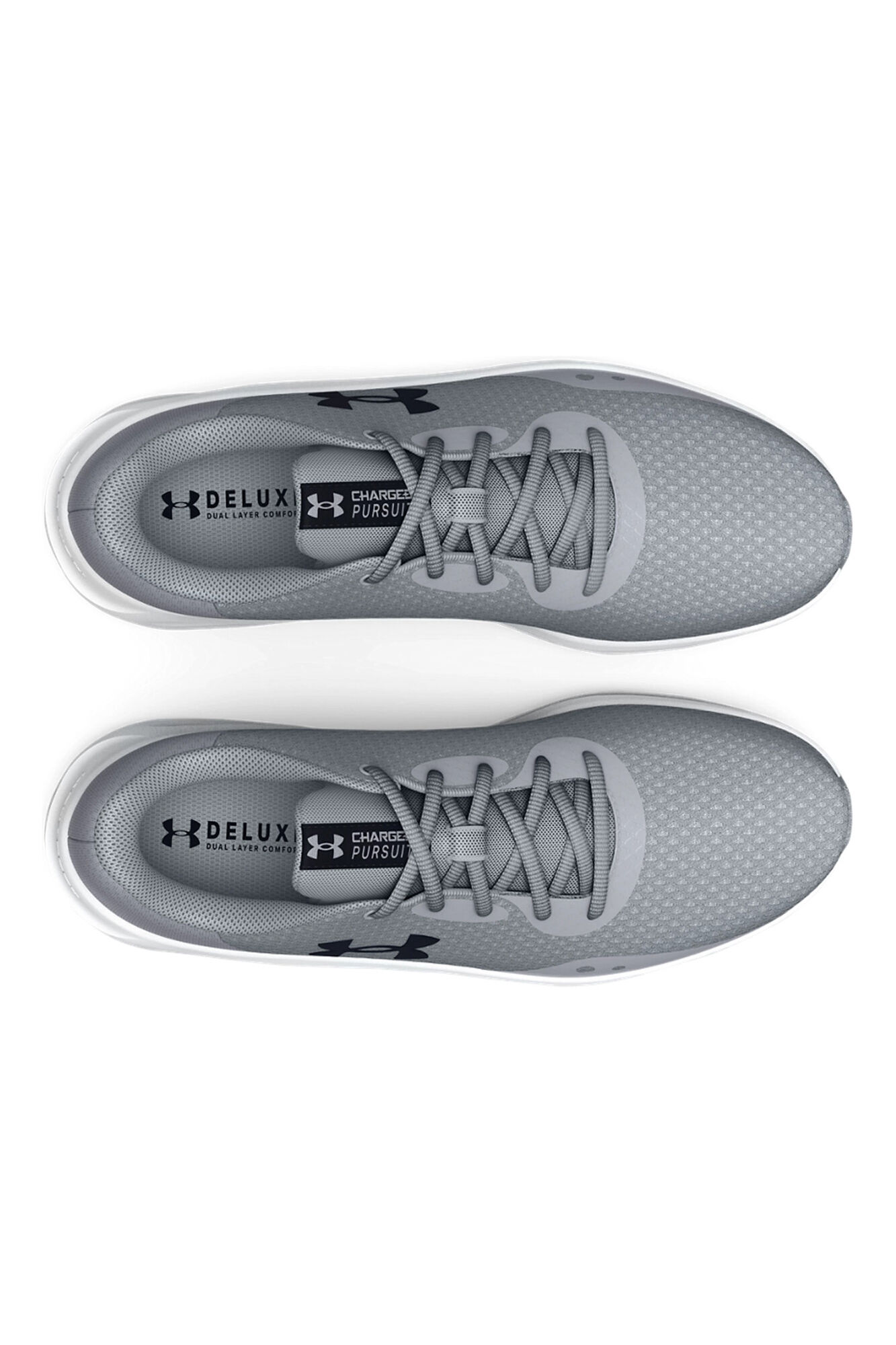 Zaptilla Under Amour Charged Pursuit 3 - cinza claro