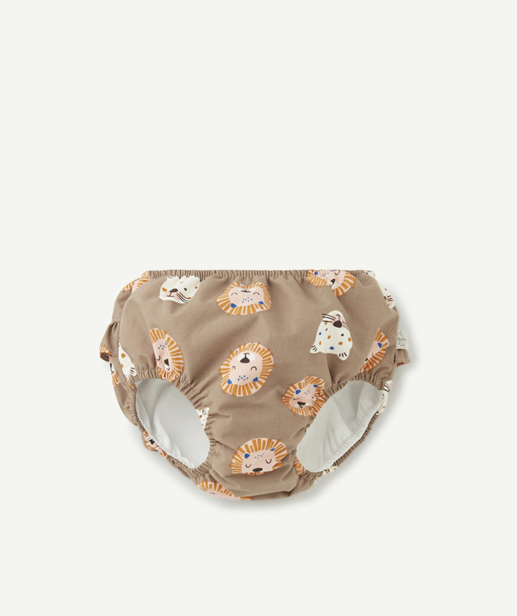 LASSIGMAILLOT DE BAIN COUCHE RÉUTILISABLE MIXTE AVEC IMPRIMÉ ANIMAUX