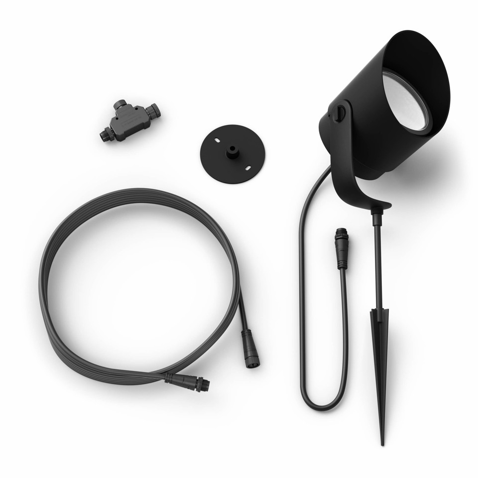 Philips Hue - Lily XL Spot Light - Hue Outdoor-White & Color Ambiance