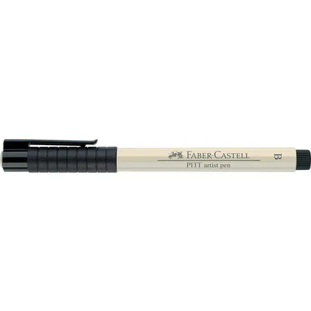 Faber-Castell Tuschestift Pitt artist pen brush, B, Farbe 270, warmgrau I