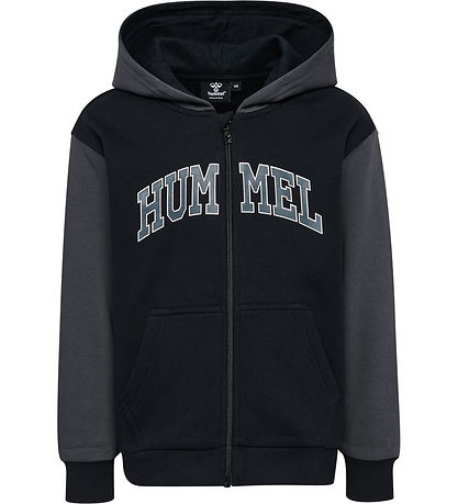 Hummel Cardigan m. H?tte - hmlAlvin - Asphalt