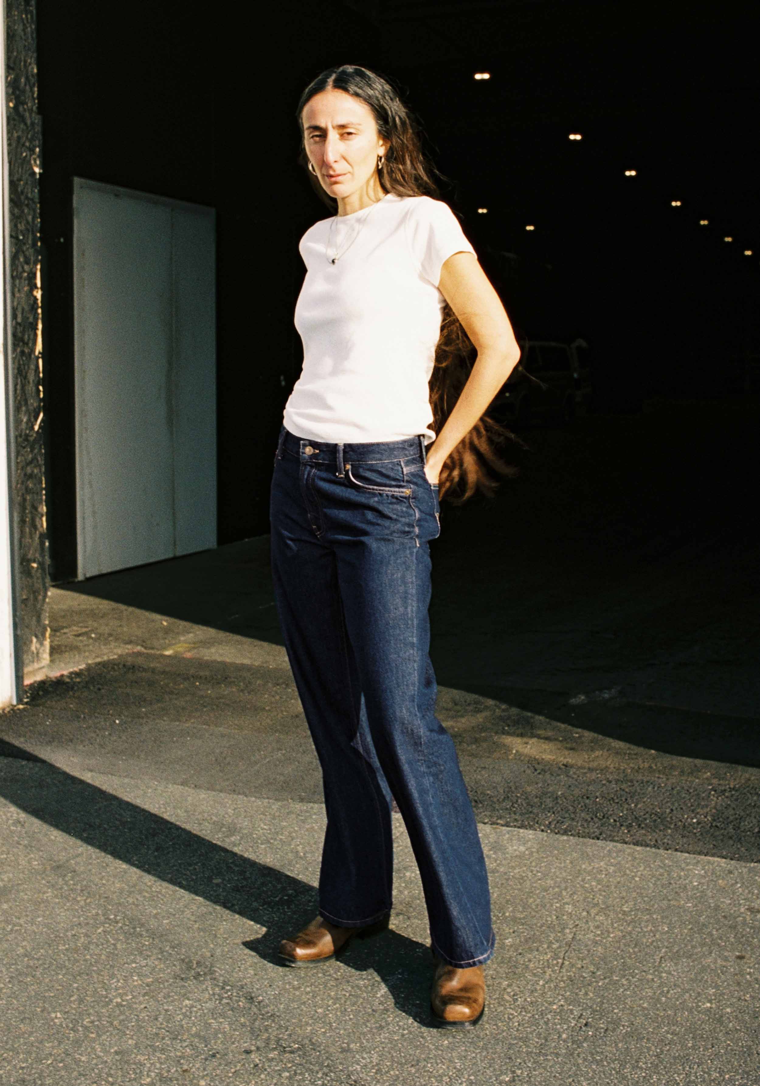 Nudie Jeans Jeans Wide Heidi Classic Blue