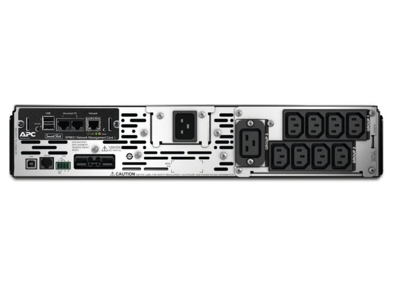 APC USV SMX3000RMHV2UNC 3000 VA / 2700 W Smart-UPS X 3000 VA, Rack/Tower LCD, 200–240 V, mit Netzwerkkarte