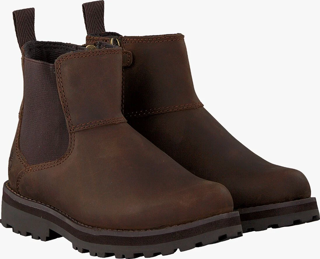 TIMBERLAND bruine timberland chelsea boots courma kid