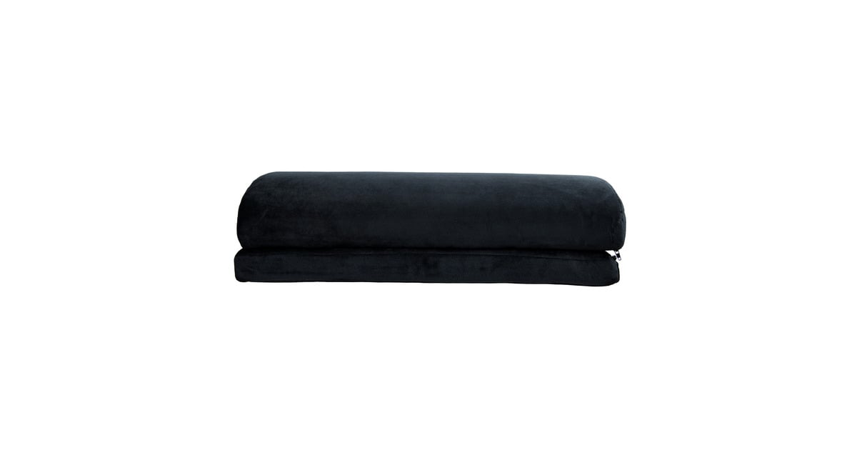 ArozziFootrest - Velvet - Black voetensteun  (Zwart)