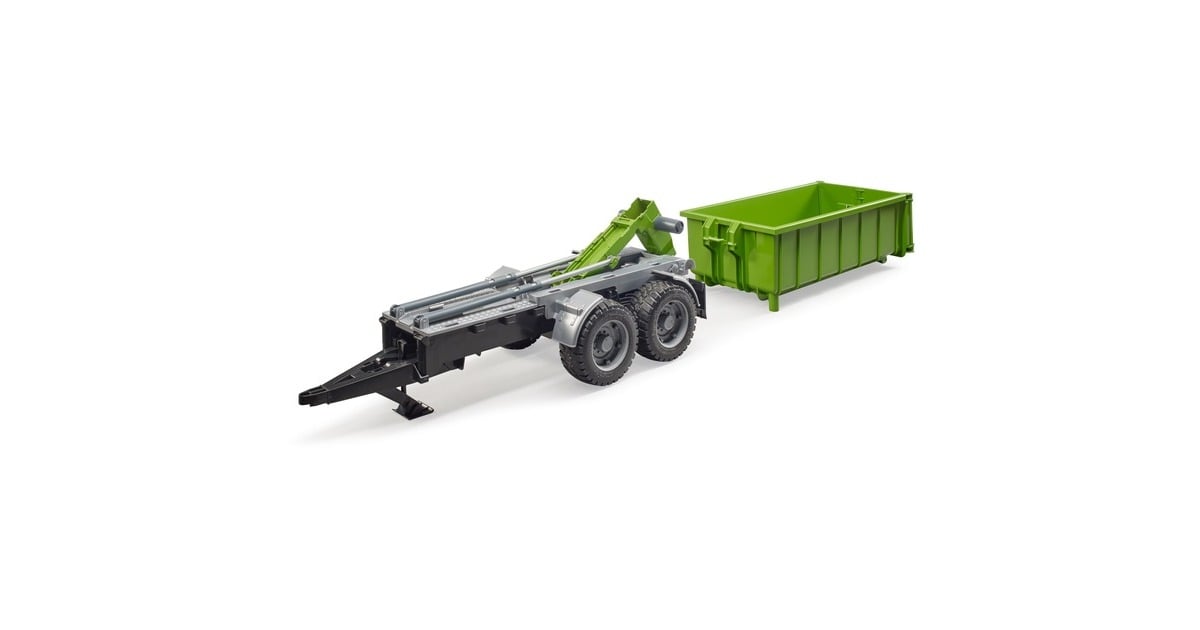 bruderAanhangwagen met haakarmsysteem voor tractoren Modelvoertuig  (02035)