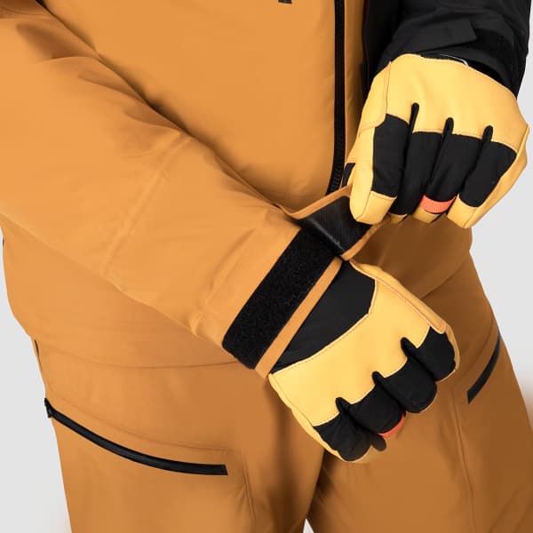 Veste randonnée SALEWA SELLA 3L PTX JKT M GOLDEN BROWN