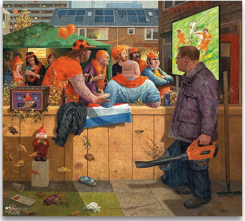 De Finale - Marius van Dokkum - Legpuzzel - 1000 Stukjes
