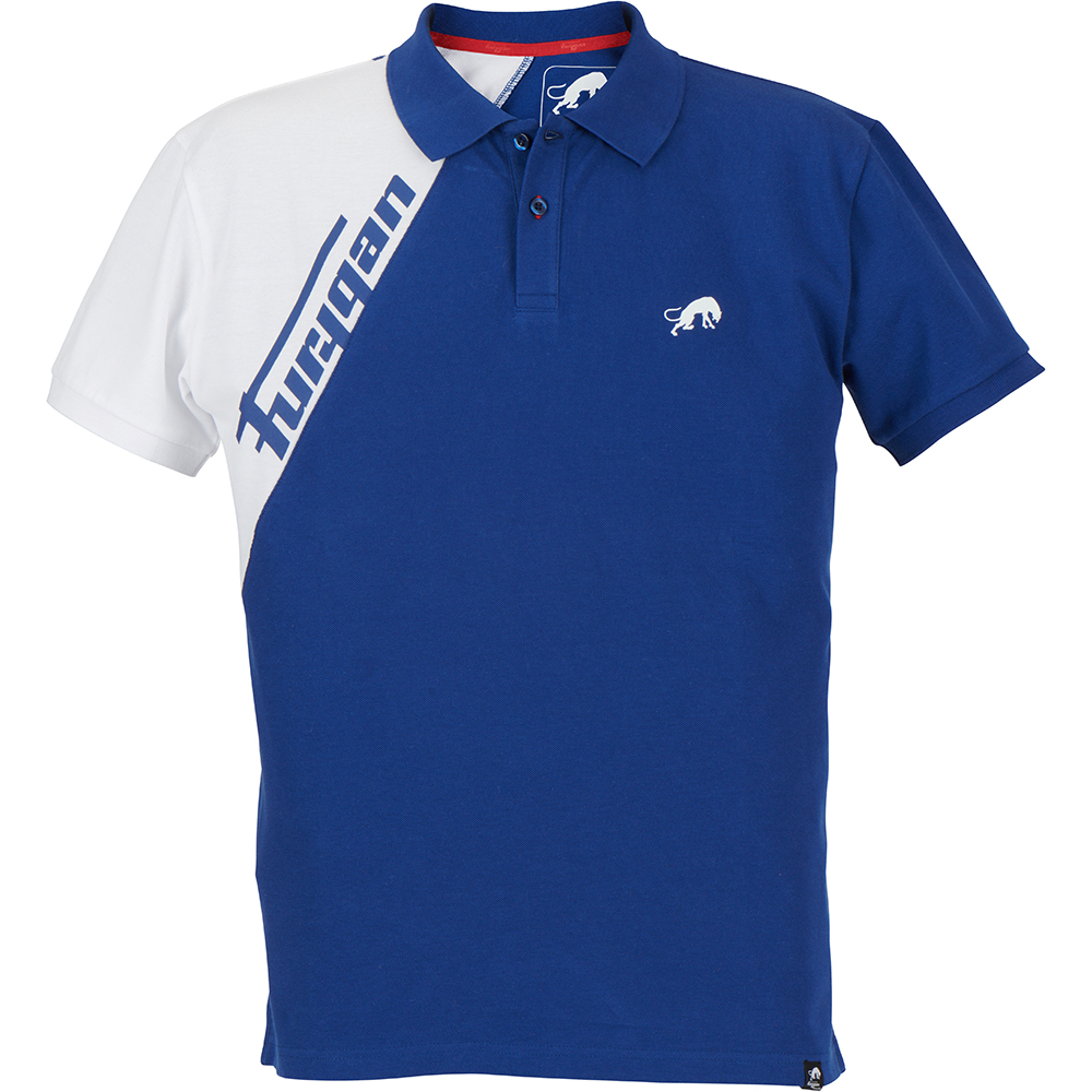 Furygan - Polo Team Bleu / Blanc