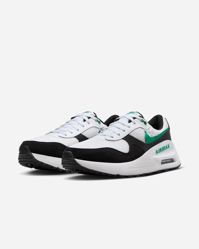 Chaussures Nike Air Max SYSTM Blanc & Vert pour homme