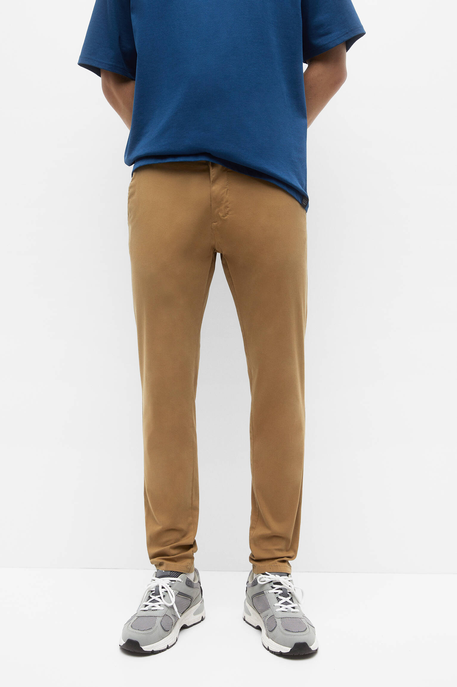 CALÇA CHINO BÁSICA - BEGE