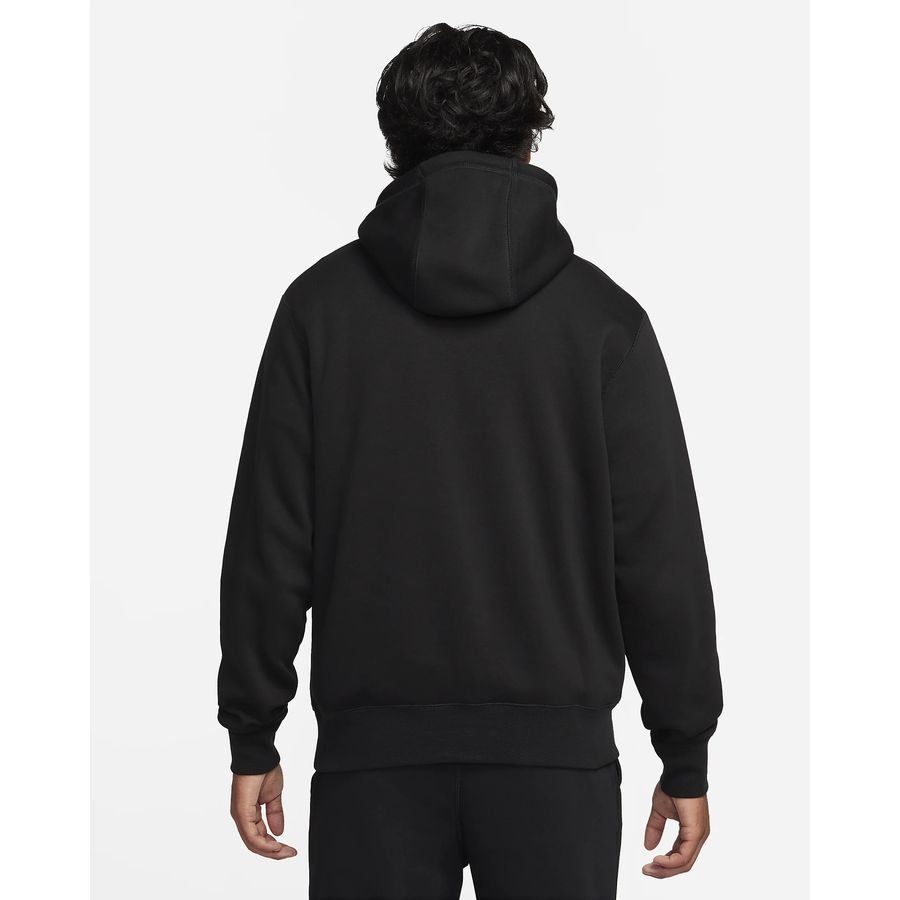 Nike Club Fleece Men's Pullover Hoo BLACK/BLACK