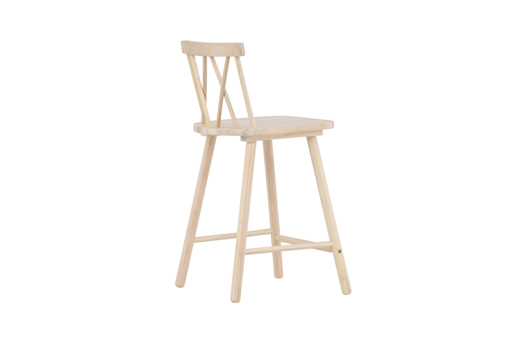 Kotiro Barkruk - Set van 2 - Licht Eiken