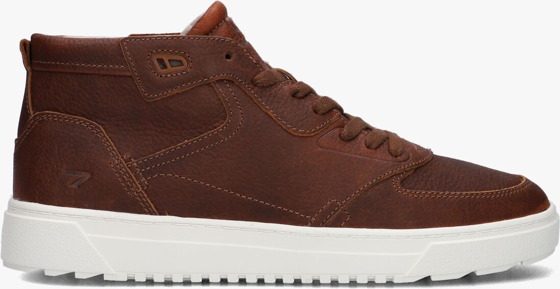 HUB cognac hub hoge sneaker nevada