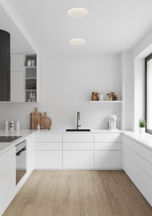 Nordlux Kai Ø29 cm plafond hvid