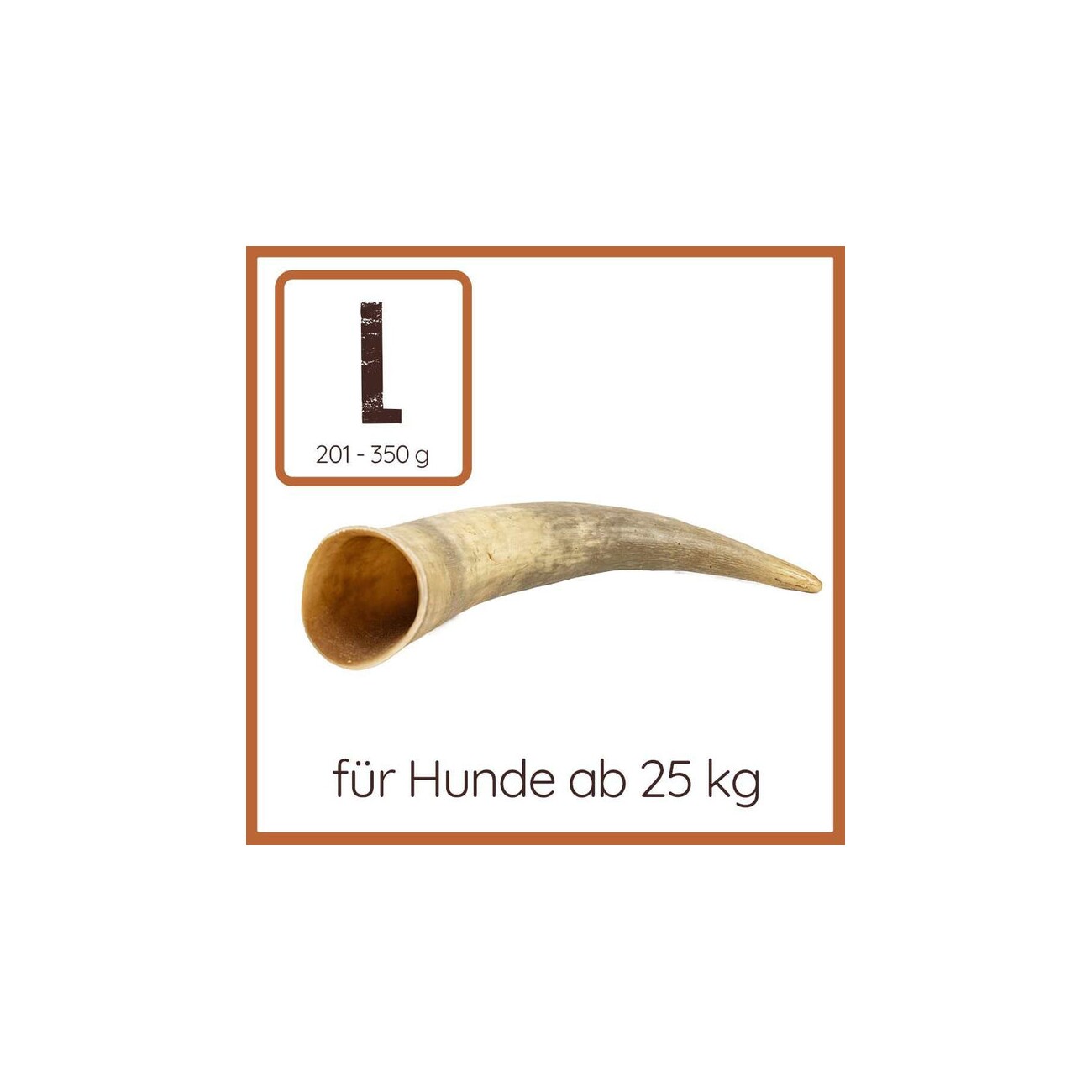Wildfang ® Kauhorn vom Rind 3 M