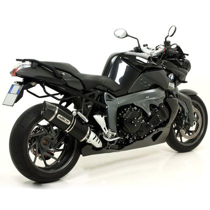 Silencieux Arrow Alu Dark Maxi race-tech embout carbone
