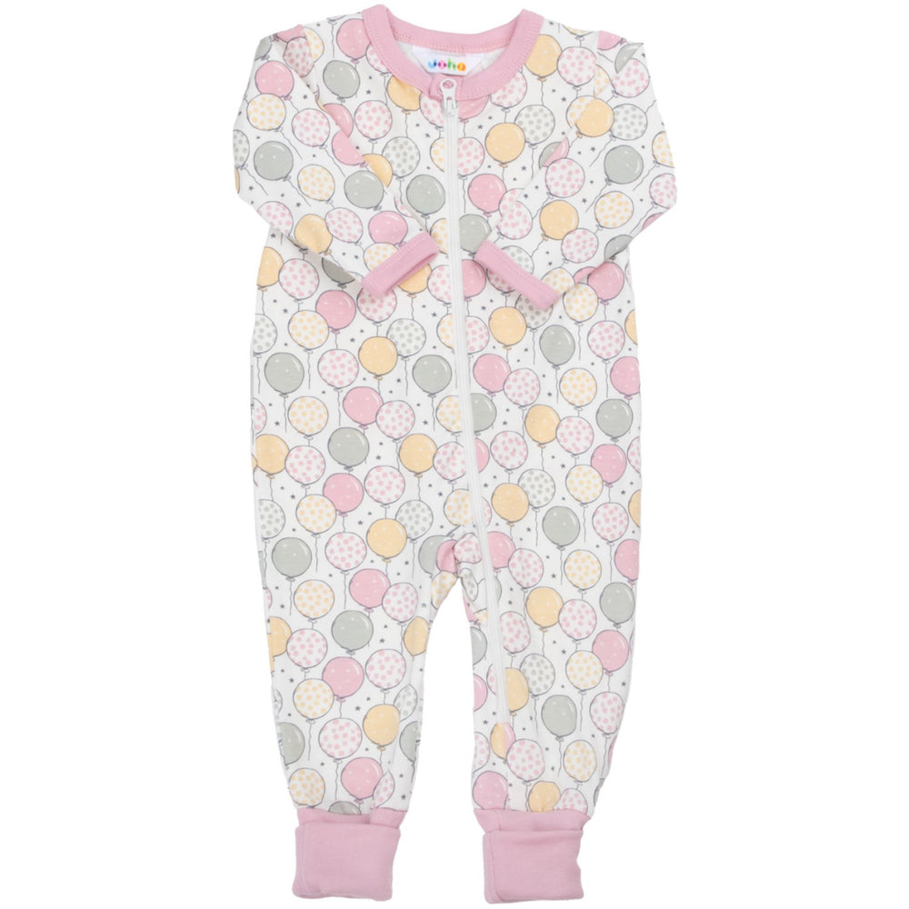 Køb Joha Light pink Natdragt m. 2-i-1 fødder