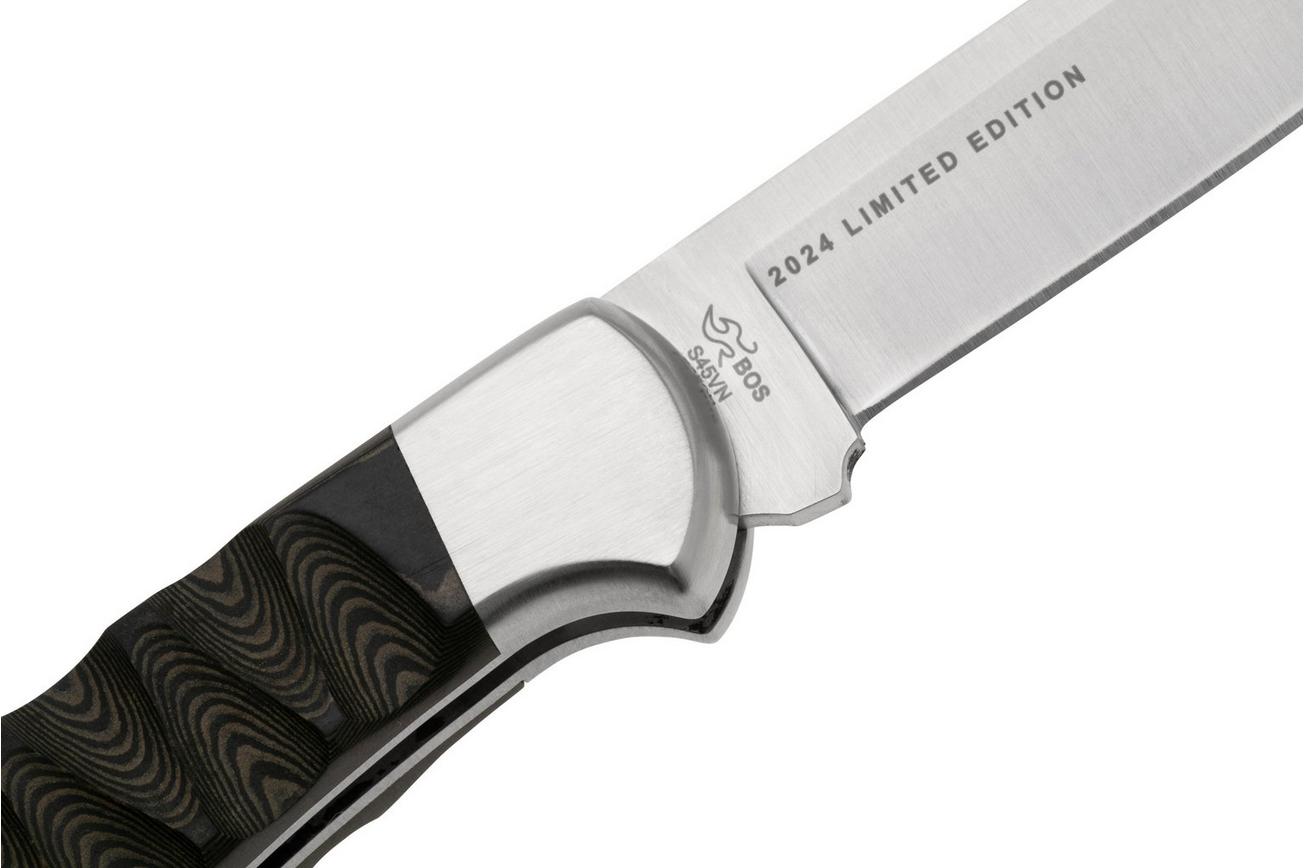 Buck 112 Ranger Pro 2024 Legacy Collection 0112BKSLE2, CPM S45VN, Richlite, Limited Edition zakmes