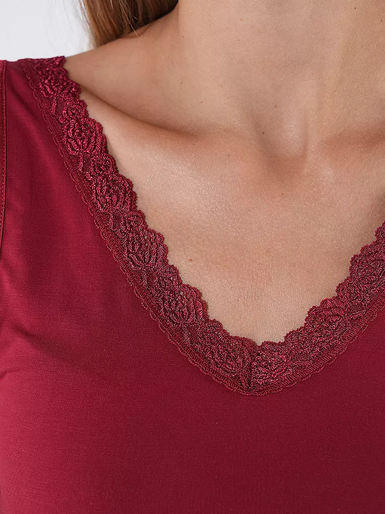 NINA VON C Unterhemd red berrie rot