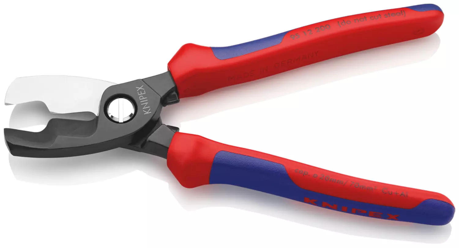 Knipex 9512200 Kabelschaar met dubbele snijkanten - 200mm