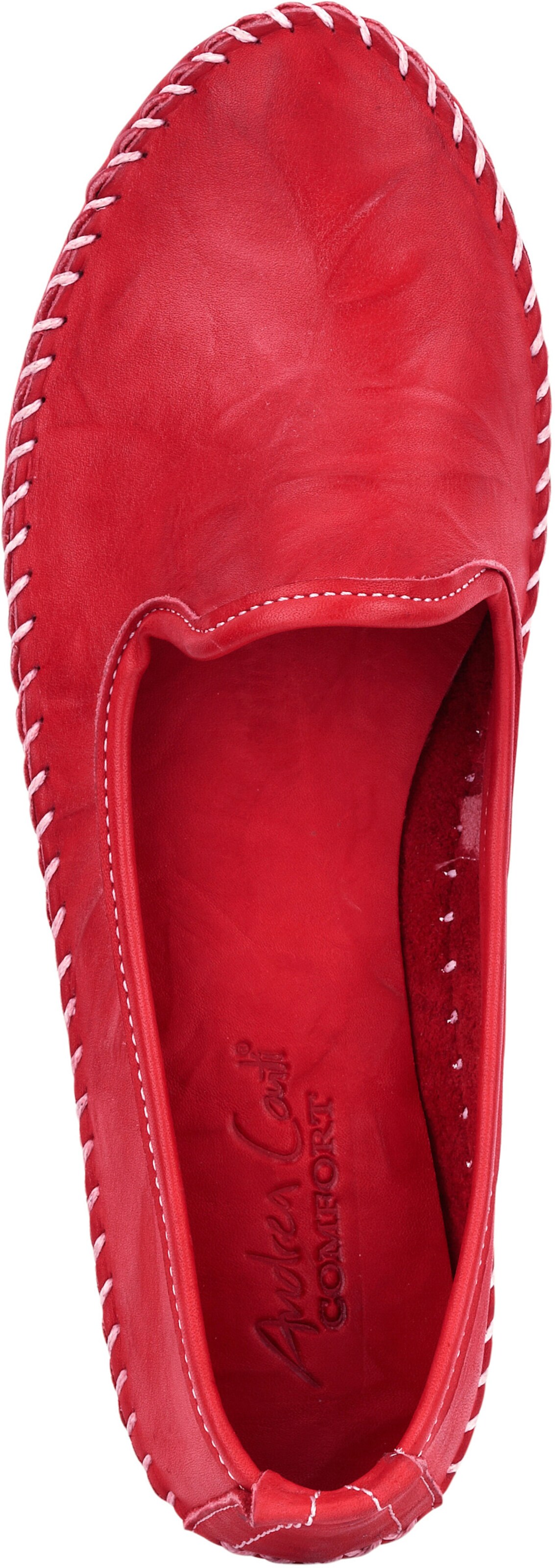 Andrea Conti Slipper in rot