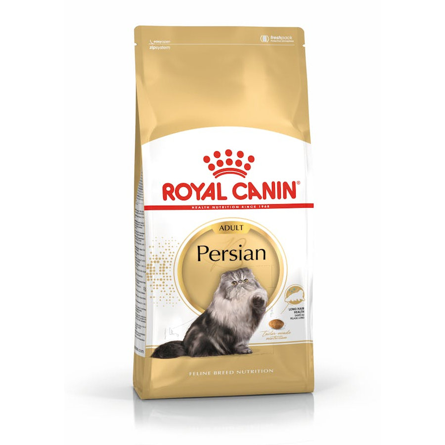 Ração Royal Canin Persian para gatos persas adultos.