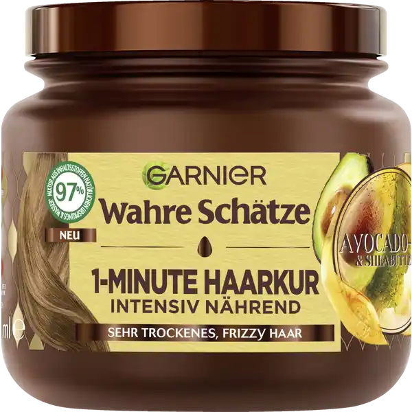 Haarkur 1-Minute Avocado-Öl & Sheabutter Sehr Trockenes & Frizzy Hair