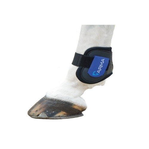 Roçadeiras ARMA para cascos pretos e azul-royal de cavalos